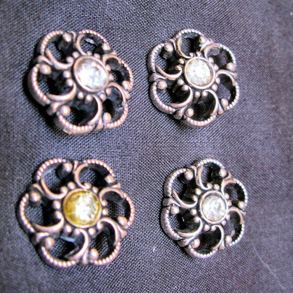 VINTAGE RHINESTONE LOT, SPARKLY VARIETY, JEWELRY FOR ANY OCCASION - Picture 15 of 16